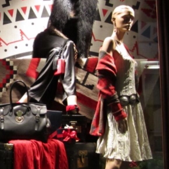 Ralph Lauren * Made in Mexico Wide Brown Leather & Silver Concho Contour Belt - Picture 8 of 16